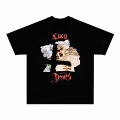 Lucy Dracula Horror Graphic Tee Unisex Short Sleeve Shirt S-5XL