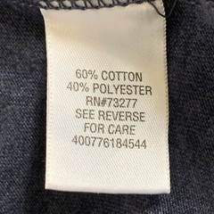 Croft & Barrow Easy Care Henley Long Sleeve Knit Top Men XXL Blue