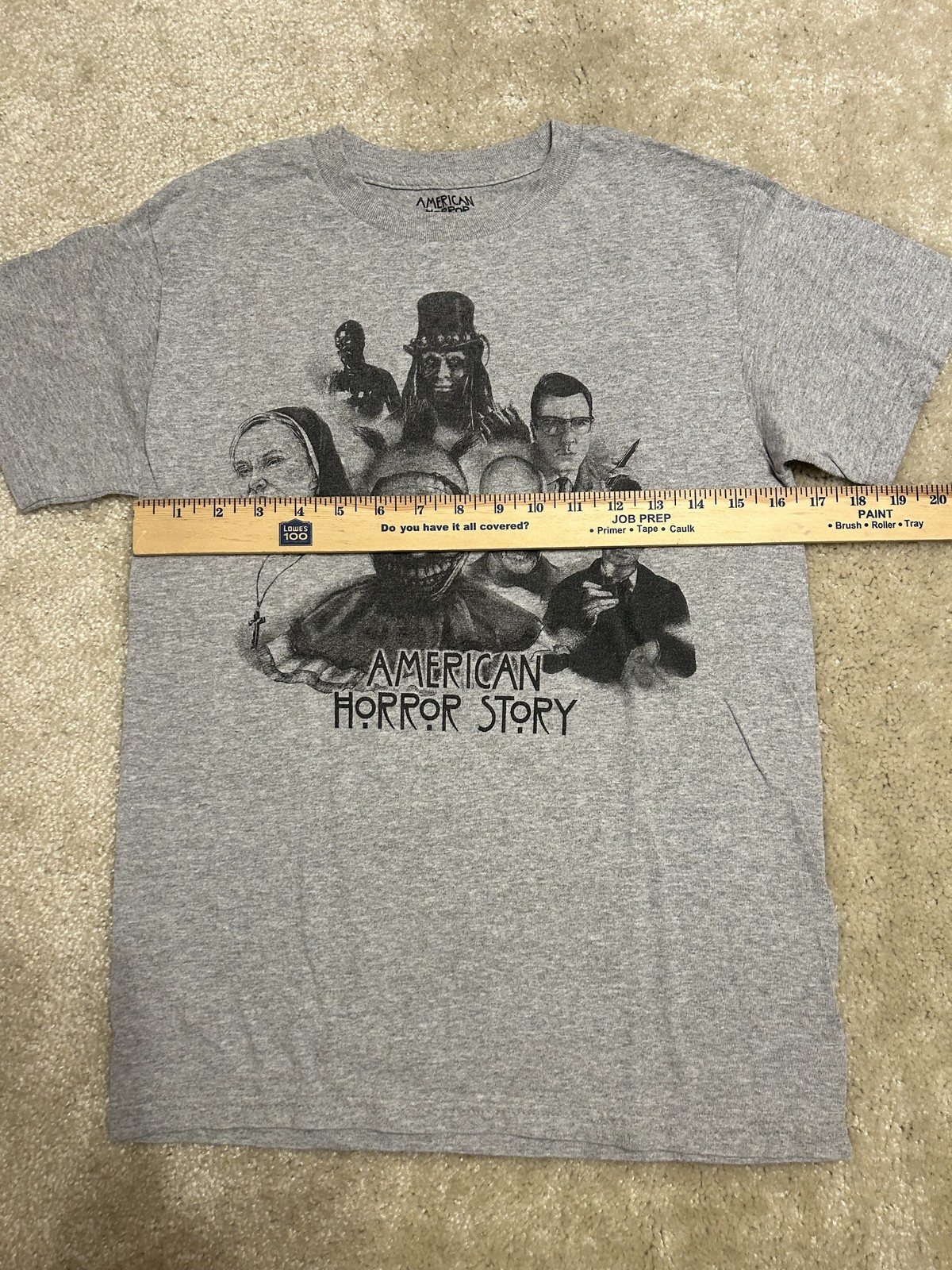 American Horror Story Shirt Mens Small TV Show Horror Villains Graphic Tee FX gallery