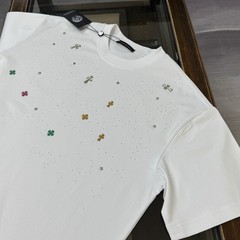 Moncler Unisex White Oversized Crew-Neck T-Shirt L