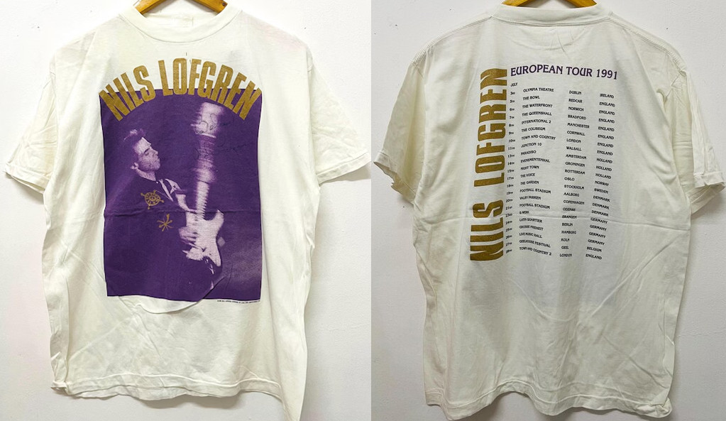 2 Sides Nils Lofgren Silver Lining Tour Shirt Cotton White Unisex S-5XL IM1409