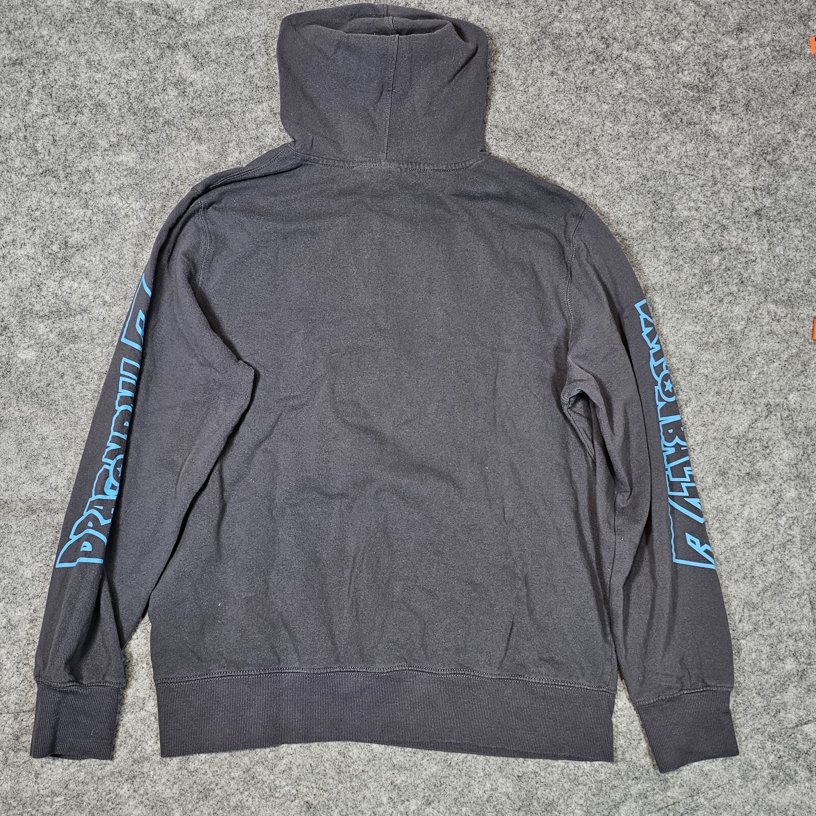 Dragon Ball Z Hoodie Sweatshirt Size XL Animation Kangaroo Pocket Dark Gray gallery