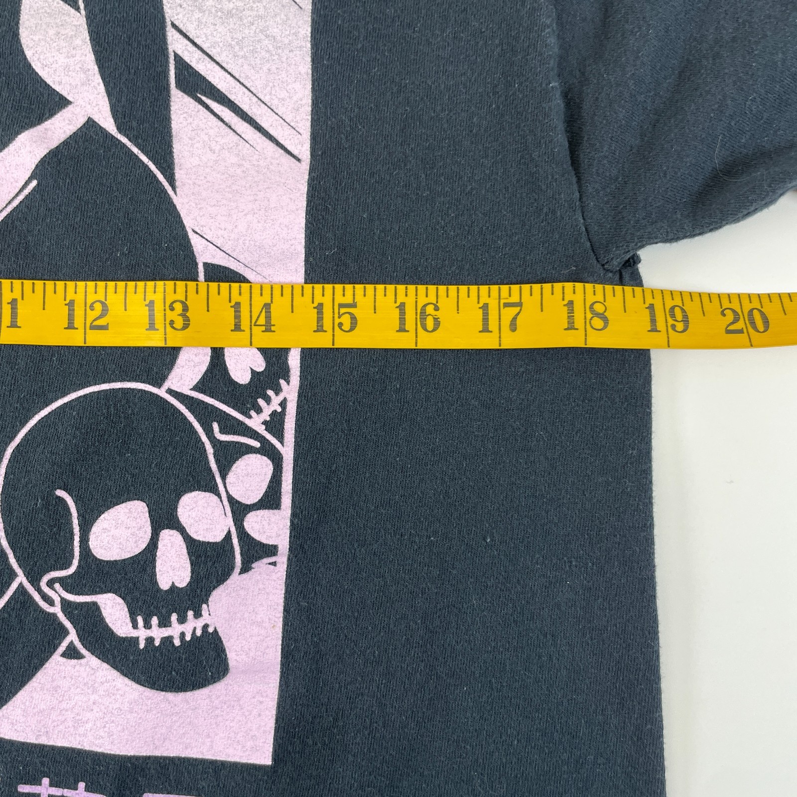 Spencers Sexy Skulls T Shirt Mens M Black Pink Japanese Anime Manga Goth Graphic gallery