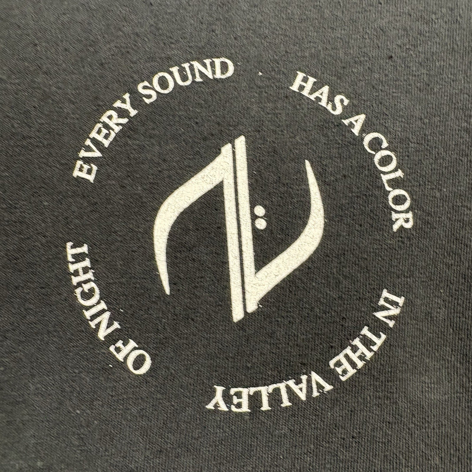 Night Verses Every Sound Has A Color Band Long Sleeve T Shirt Size Large Black gallery