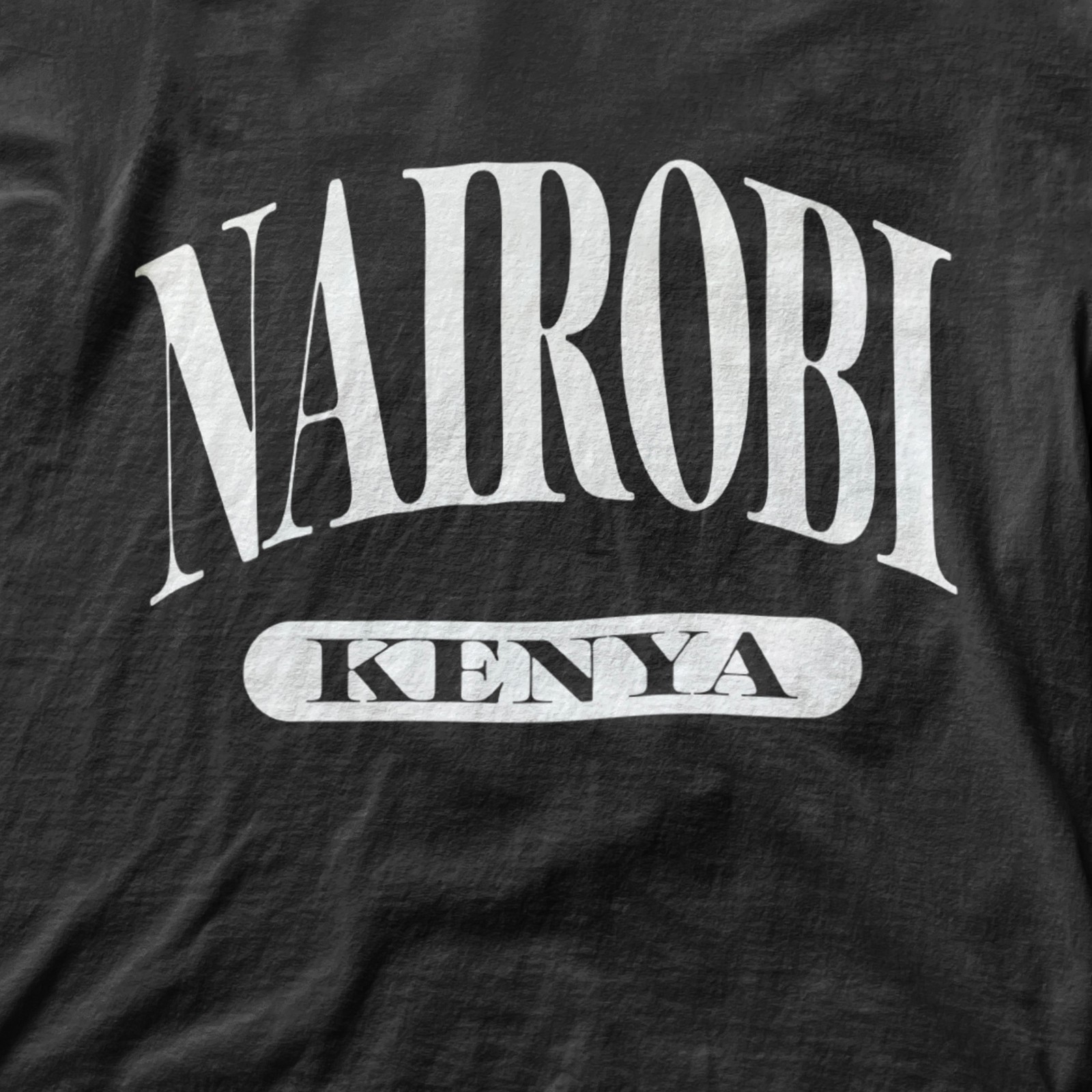 Nairobi Kenya retro safari souvenir classic tee design gallery
