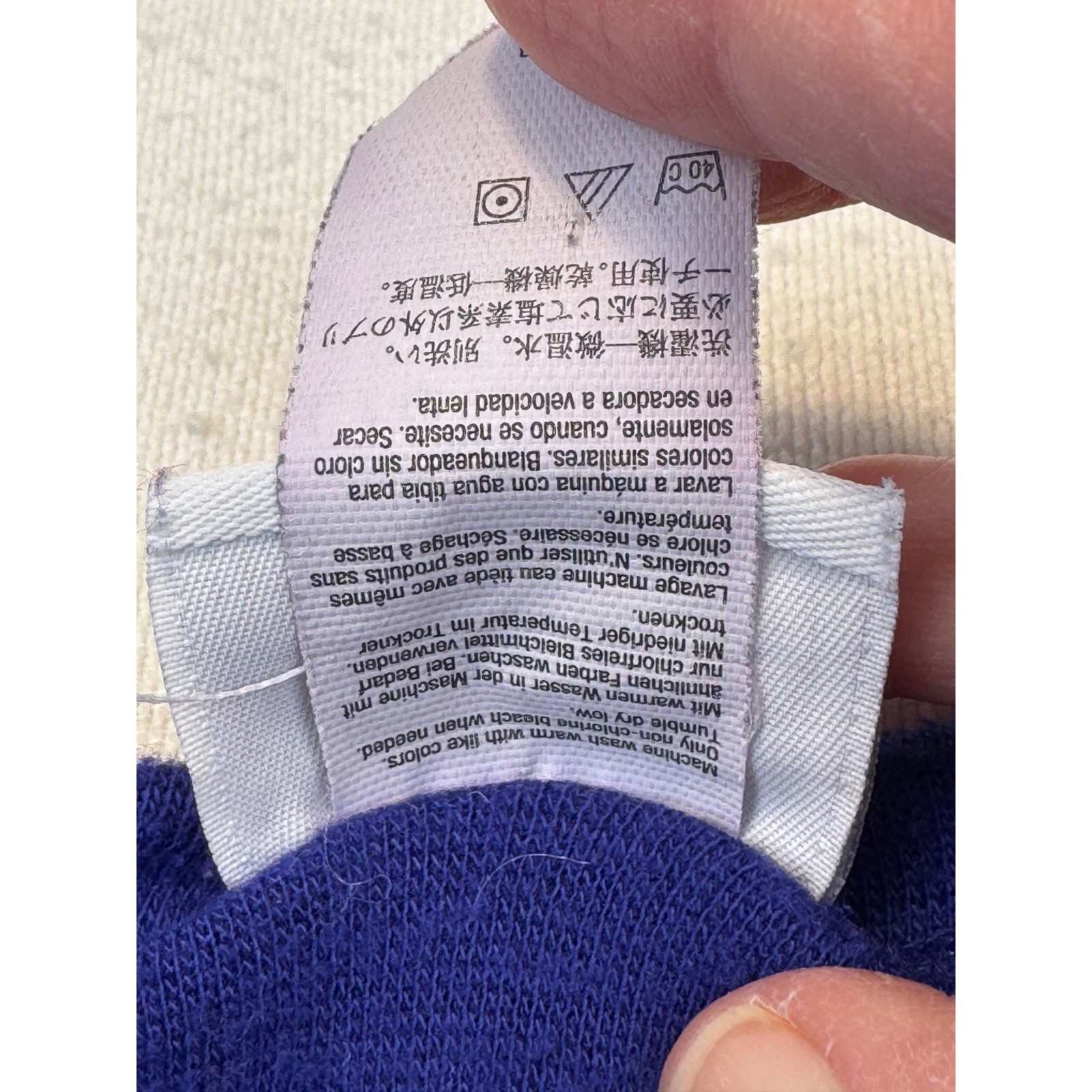 Duofold Thermal Shirt Mens Large Blue Long Sleeve Crew Neck Base Layer gallery