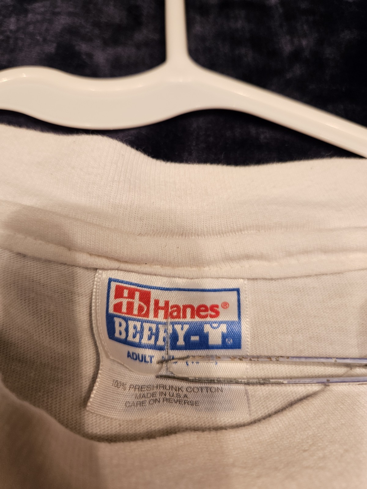 Vtg 90s New Orleans French Quarter T Shirt XL Hanes Beefy Birthplace of Jazz USA gallery