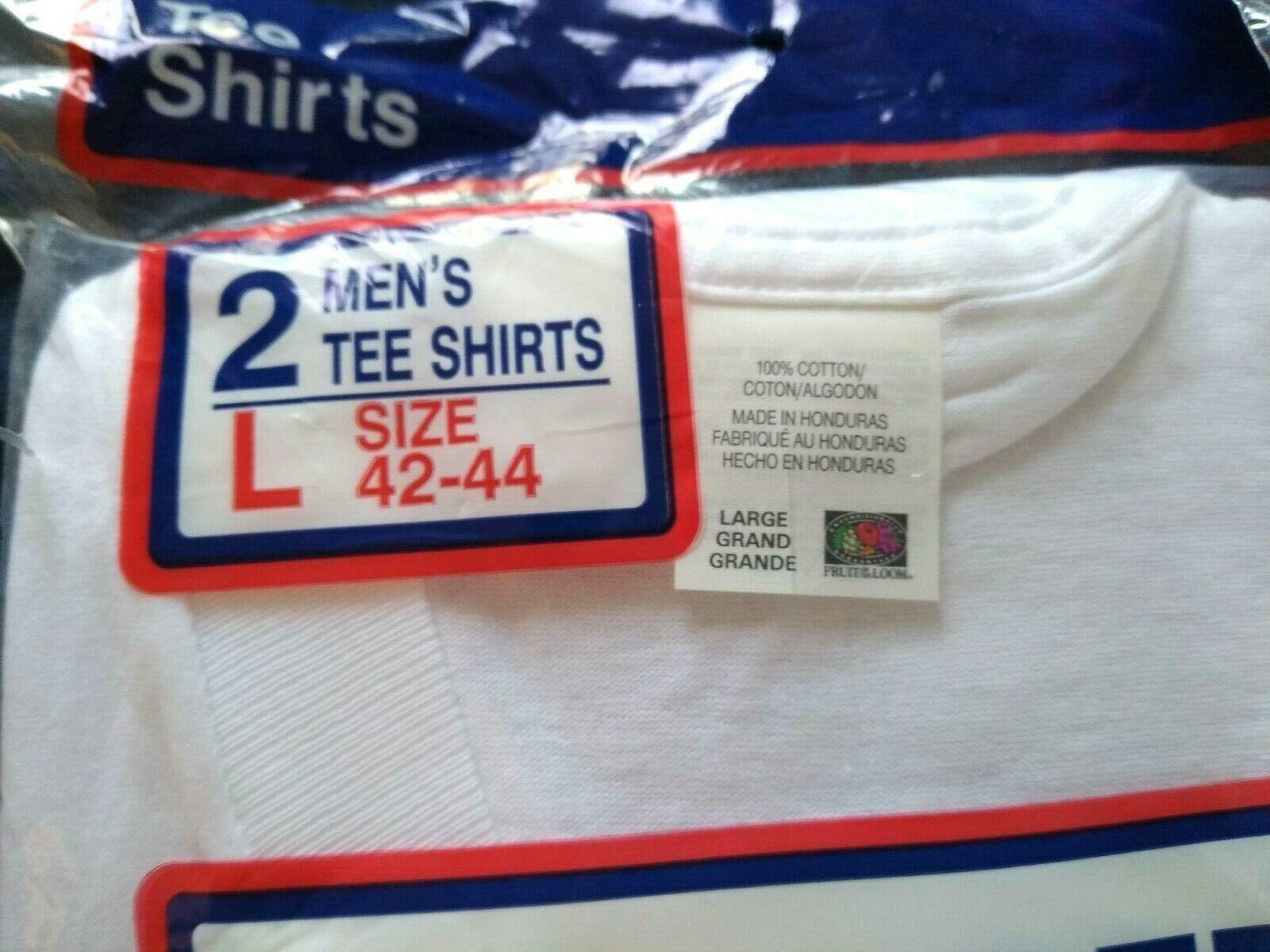Vintage Fruit of The Loom Bloopers Mens Irregular V Neck T Shirts New 1997 Large gallery