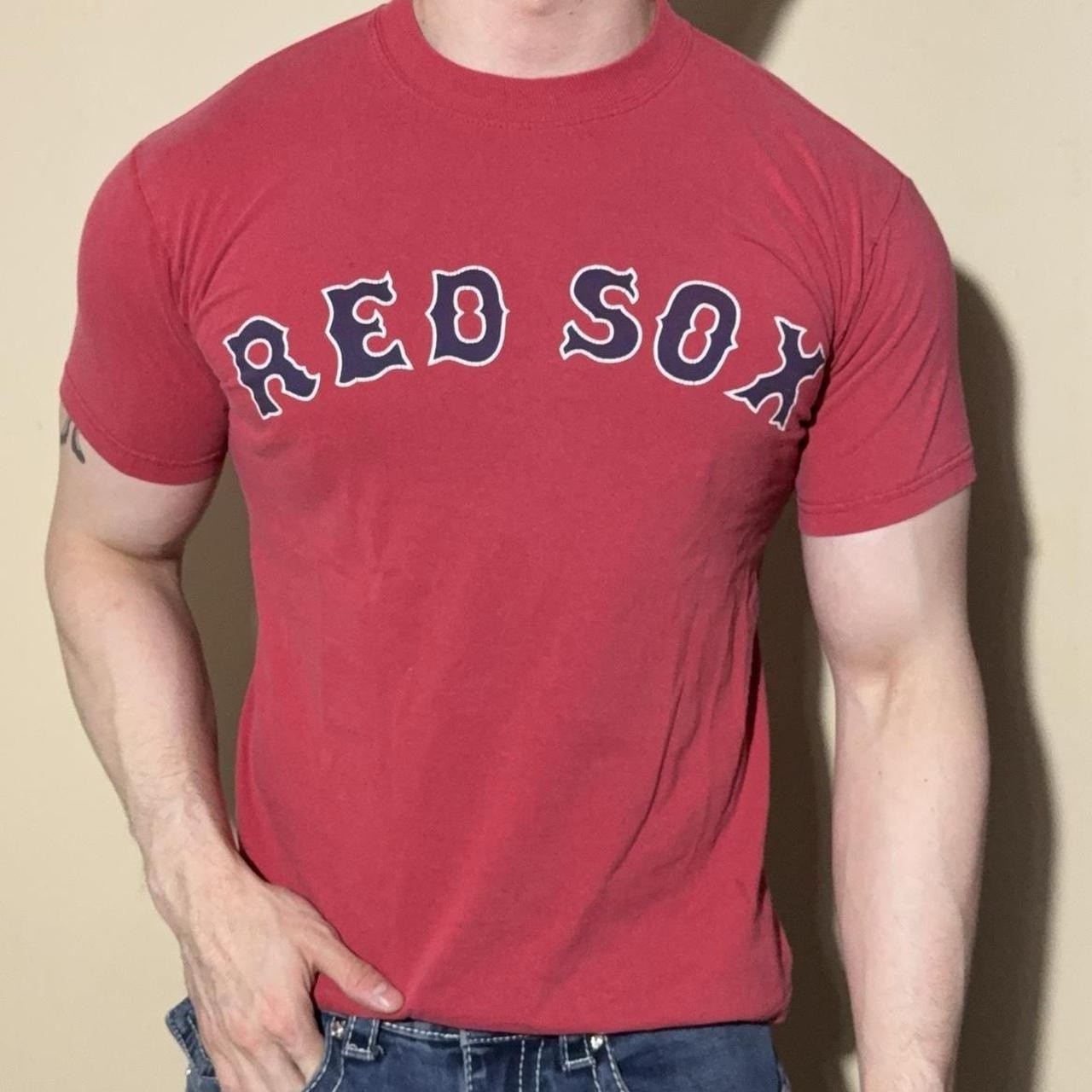 Vintage 1990s Red Sox Tshirt With Matsuzaka Name On Back gallery