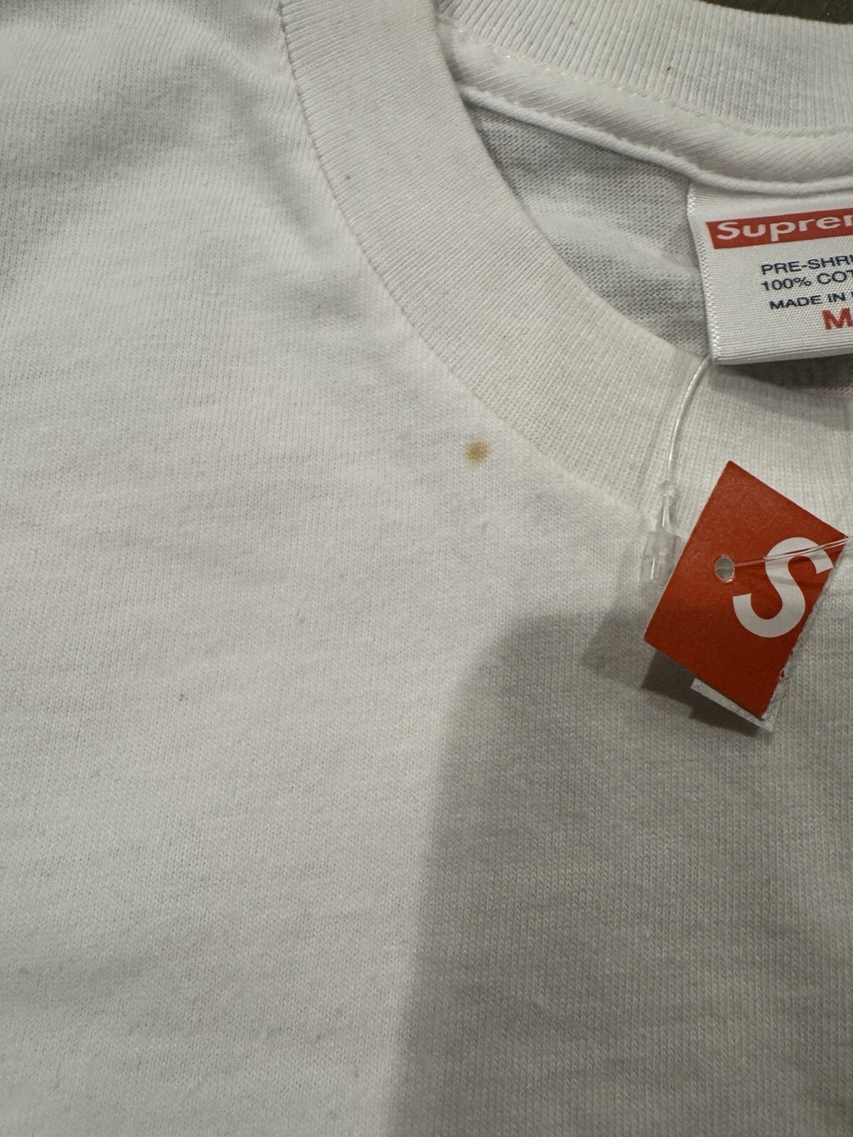 SUPREME SS16 ALI WARHOL TEE IN WHITE SZ MEDIUM MUST LOOK gallery