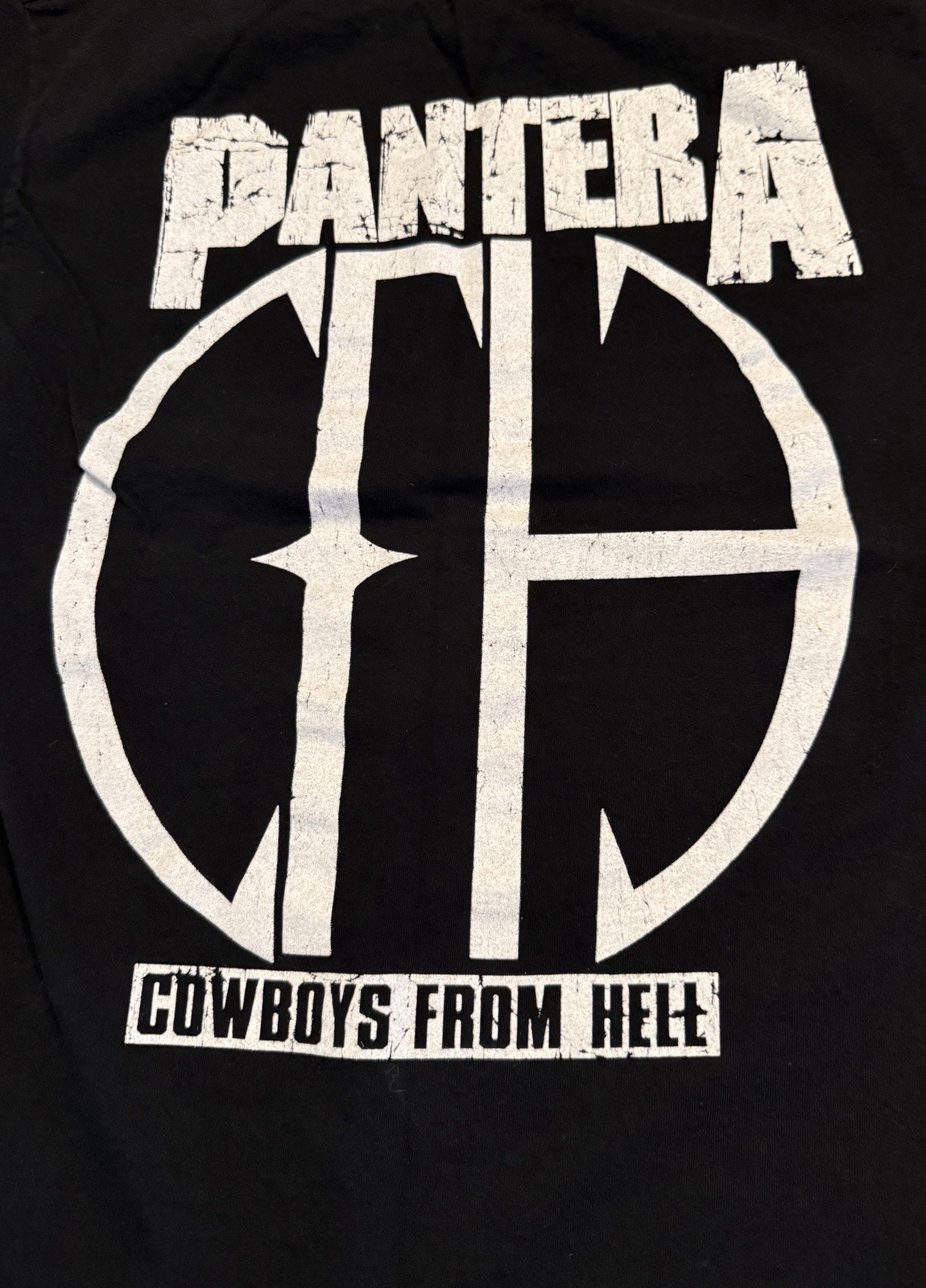 Rare Y2K PANTERA Cowboys From Hell F**cking Hostile Band T-Shirt 2013 Sz XS / S gallery