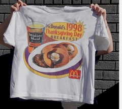 McDonalds ’98 Thanksgiving Breakfast Promo Vintage T-shirt