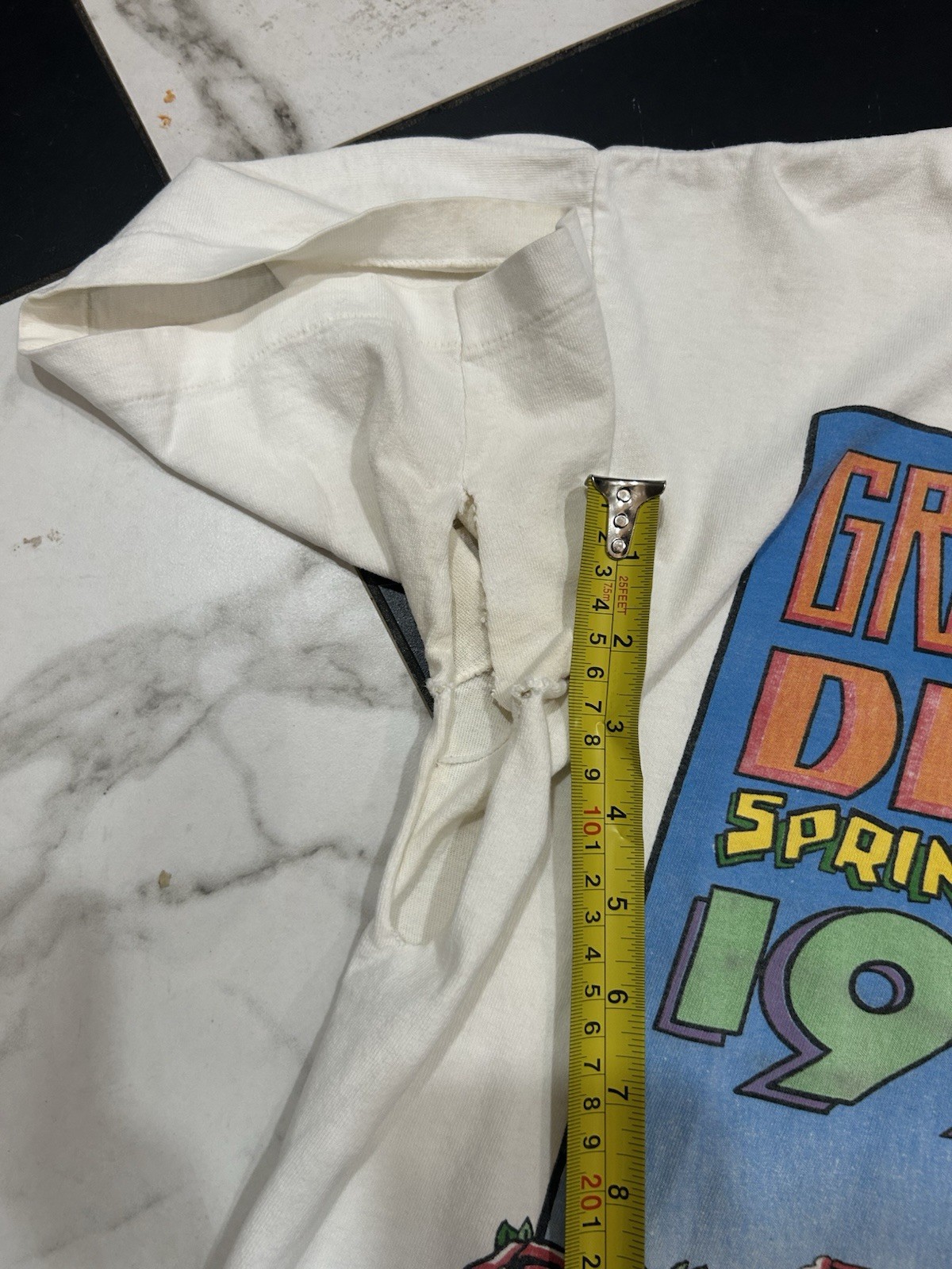 Vtg 1992 Grateful Dead Spring Tour Antonio Reonegro artwork Brockum Tag Large gallery