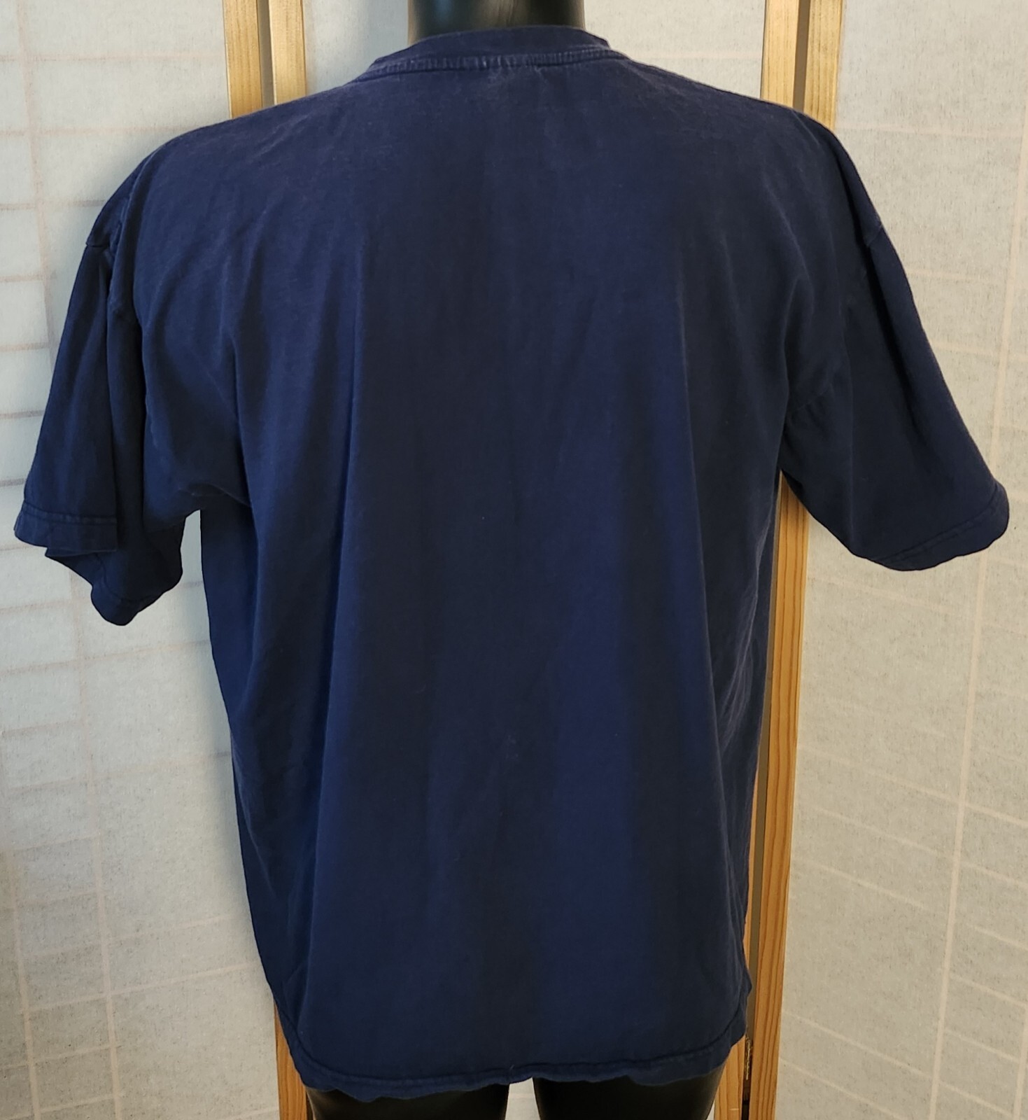 VTG T Shirt "I Climbed The Great Wall" From China US Men's Size L Blue 1980's gallery