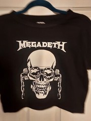 Megadeth crop top MEGADETH Baby Tee Megadeth shirt any size xs to xxl
