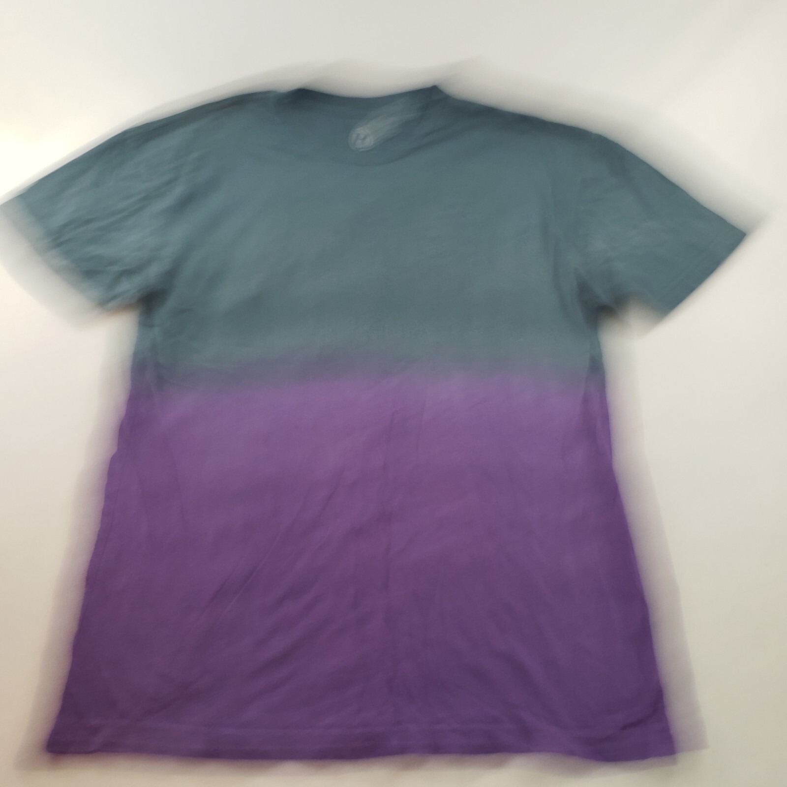 Hybrid Tees Tie Dye 2 Tone Purple Gray T Shirt Soft Comfy Men XL gallery
