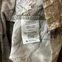 Cabelas Mens Sz Large Real Tree Camouflage Long Sleeve T Shirt Hunting Gorpcore