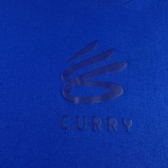 Under Armour Stephen Curry SC30 Graphic T-Shirt Mens XL Royal Blue Loose Fit Tee