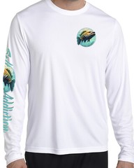 Grouper Performance t shirt Salt Addiction fishing long sleeve 50+ uv