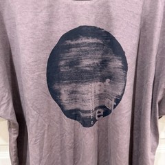 Robert Geller x Lululemon Take The Moment T Washed Lunar Rock XL Graphic Tee