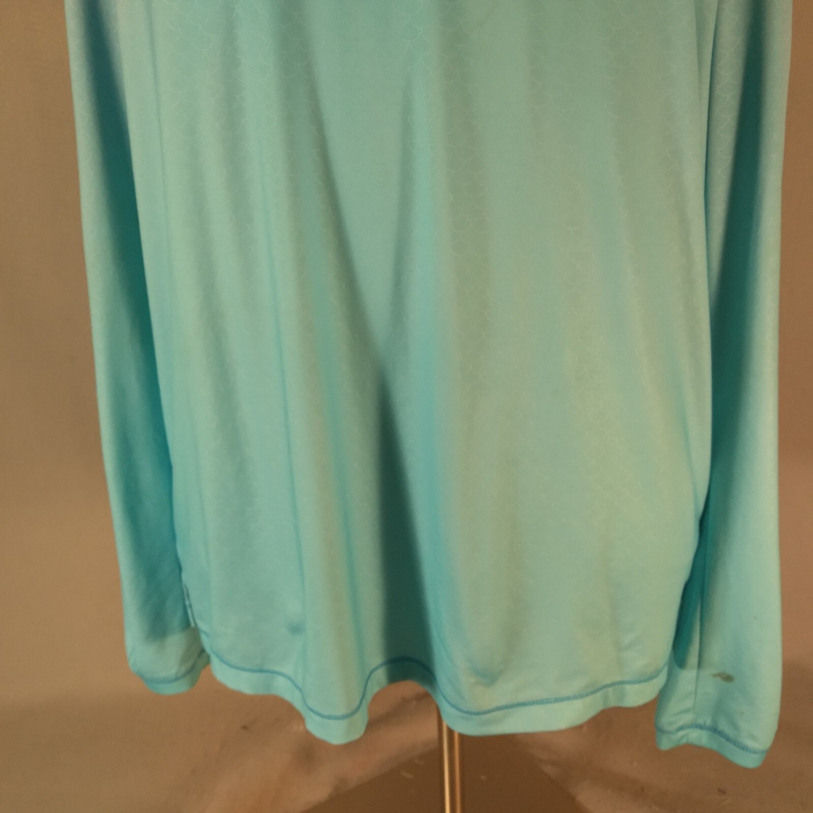 Reel Legends shirt men's medium blue long sleeve Dri-Fit UV outdoor gallery