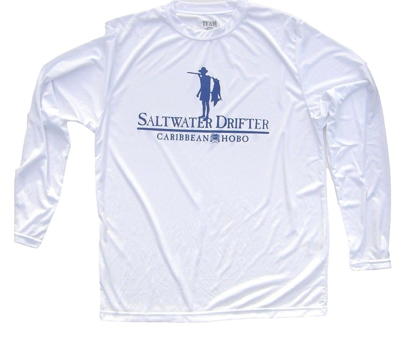 Caribbean Hobo L/S fishing performance t-shirt saltwater drifter fish boat mahi