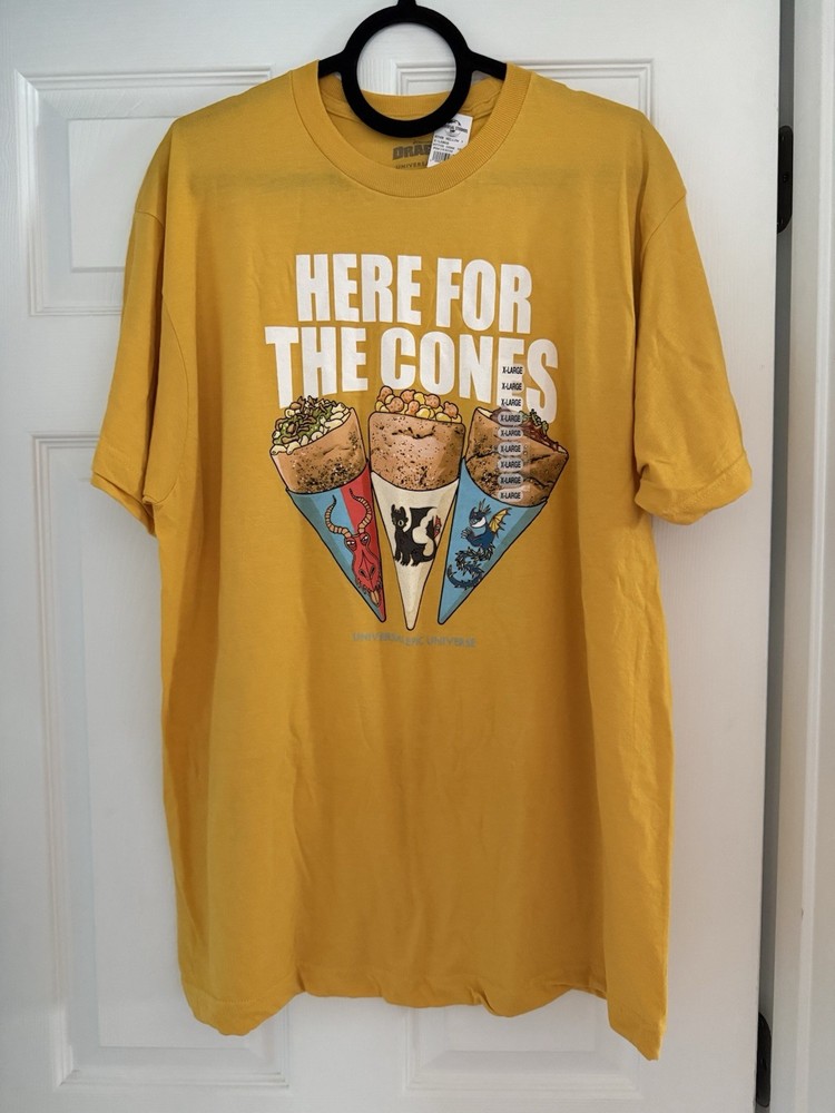 Universal Epic Universe How To Train Dragon Here for the Cones Shirt Isle Berk