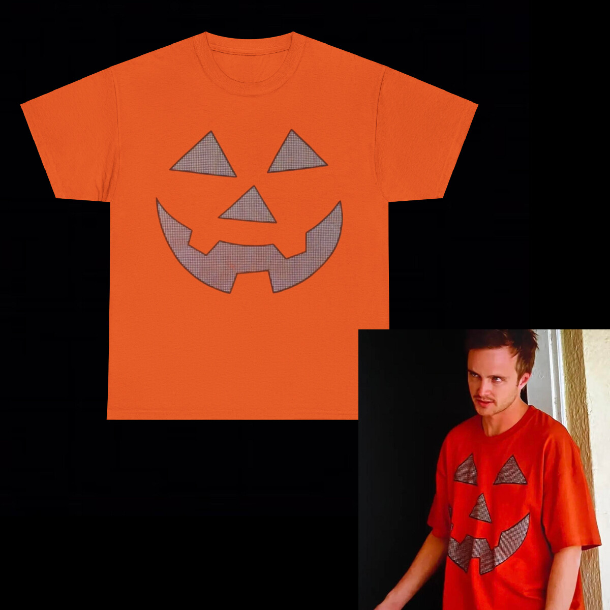 Breaking Bad Jesse Pinkman Pumpkin T Shirt Grunge Y2K Tapout Emo Goth Affliction gallery