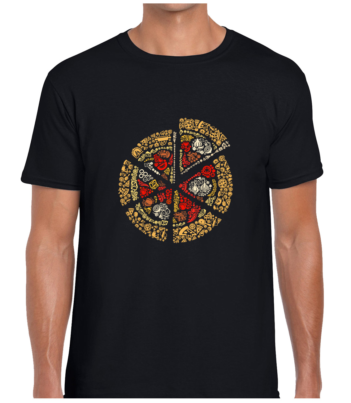 Pizza Lover Funny Cool Food Lover Design Gift Present Unisex T-Shirt