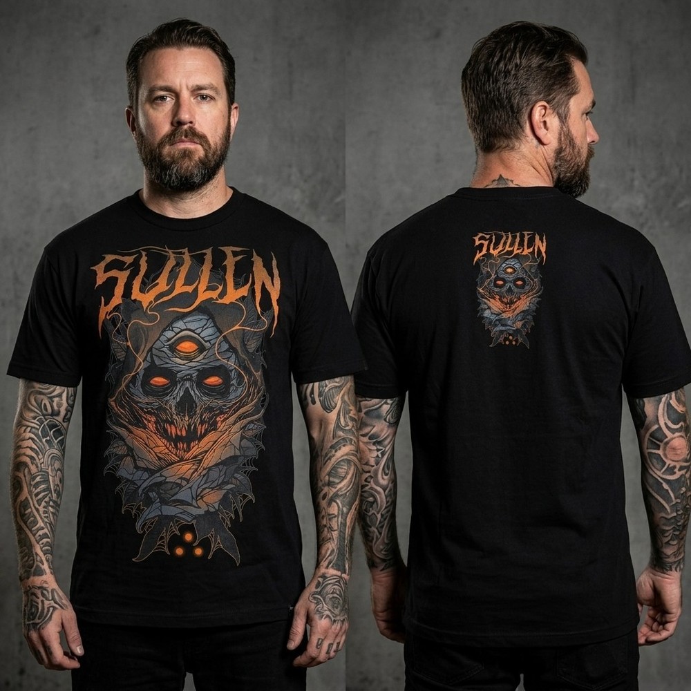 Two Side Sullen Men’s ALVARSSON Tattoos Urban Reprint T-shirt S-5XL