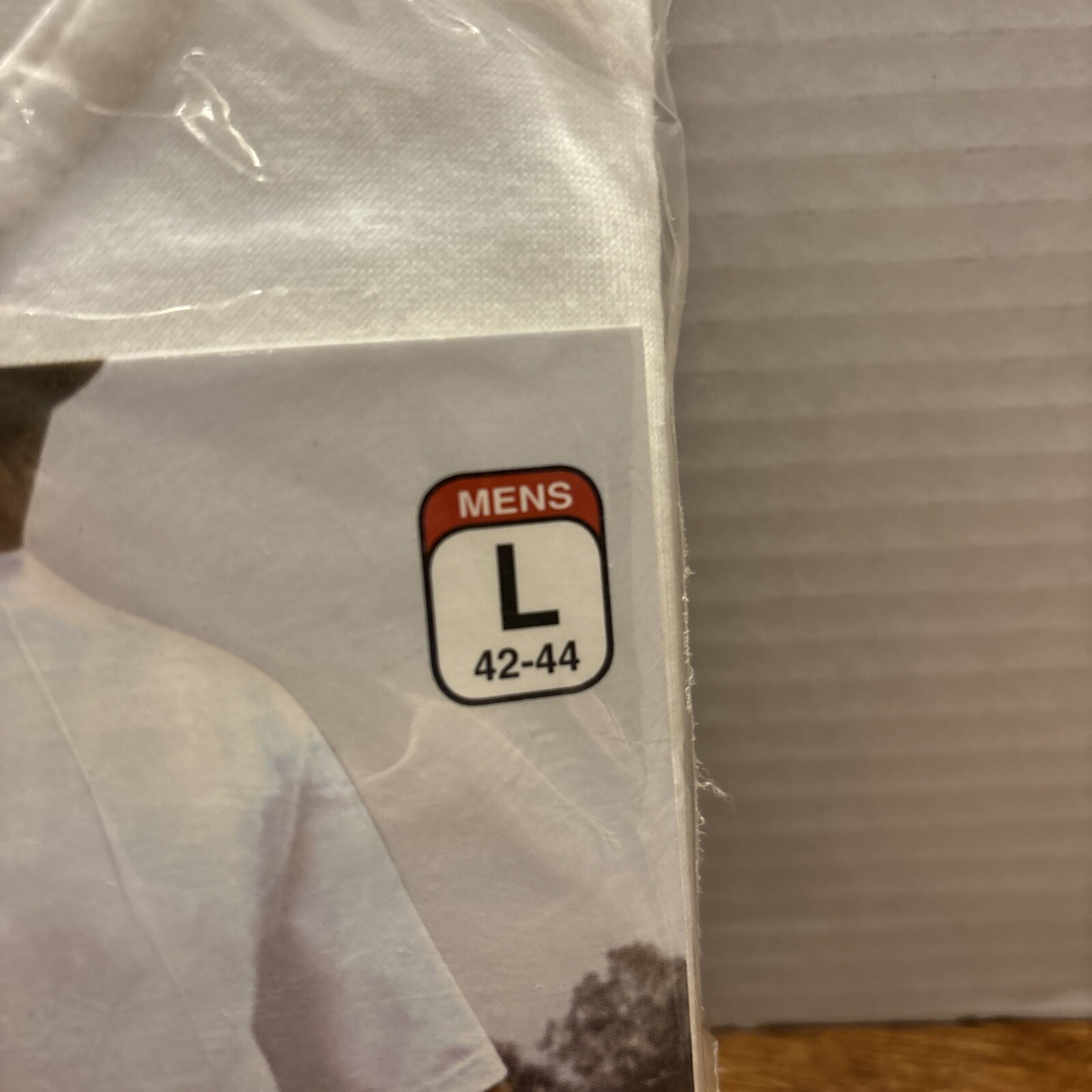 New Andrew Scott Basics Mens Crew Neck T-Shirts White Pack Of 3 Large 42-44 gallery