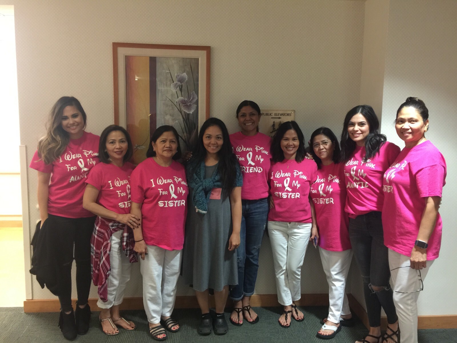 Breast Cancer T Shirt Survivor Walk Support Tee T Shirt gallery