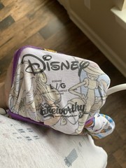 Cakeworthy Boxlunch NWT Size Large Disney Beauty And The Beast Collage Shirt
