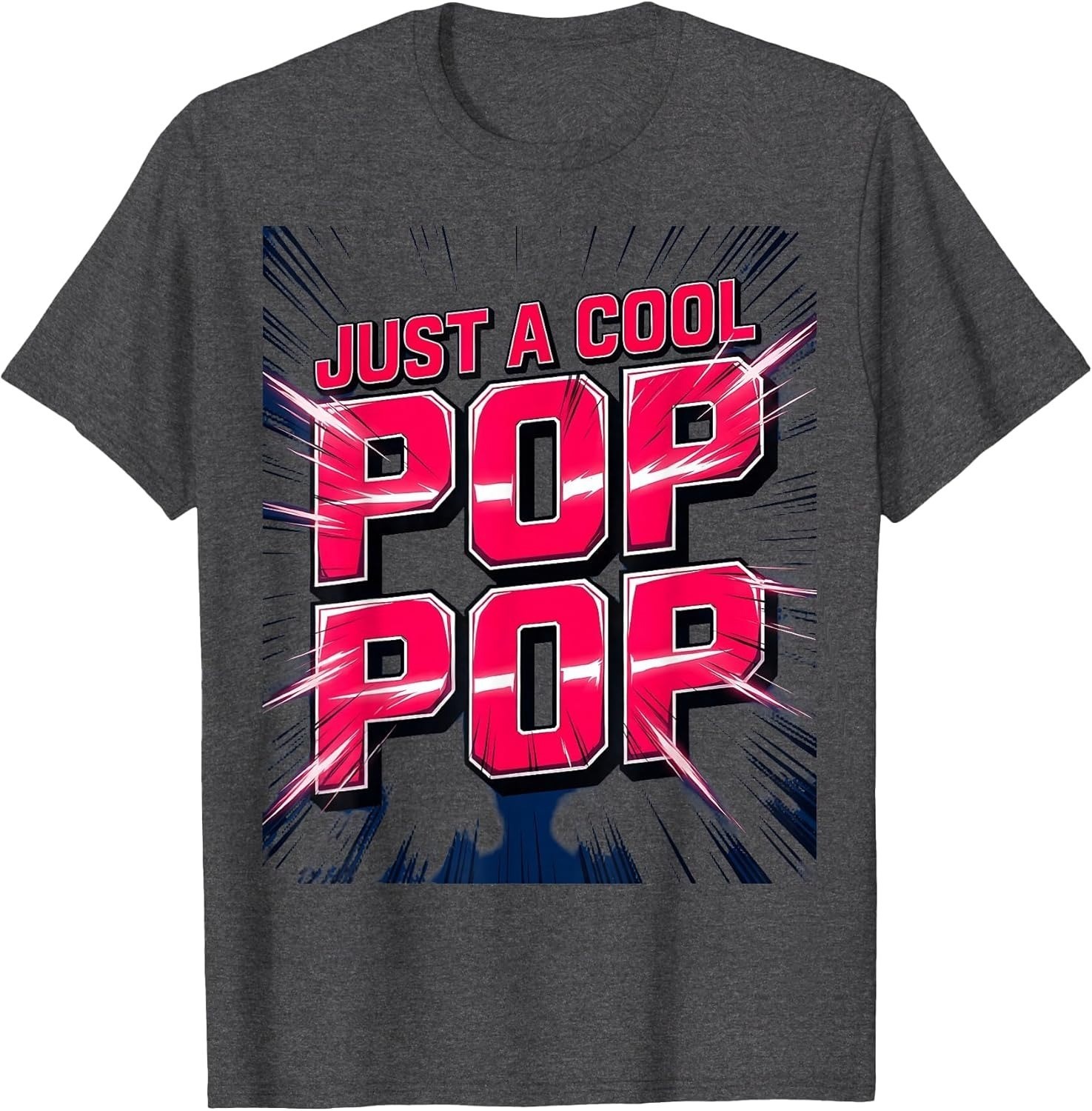 Just a Cool Pop Pop Grandfather Pride Unisex T-Shirt gallery