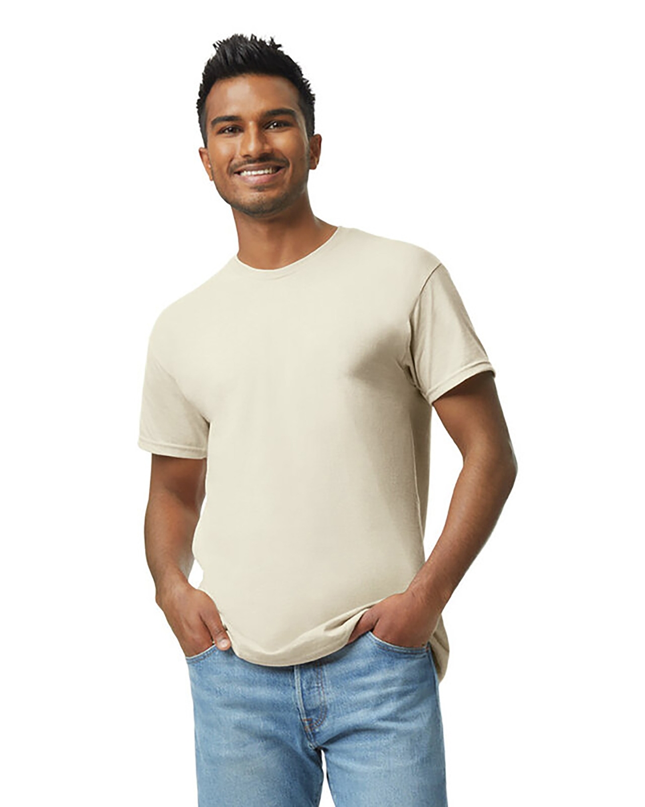 Gildan G500 Mens Short Sleeve Heavy Cotton Crew Neck T-Shirt gallery