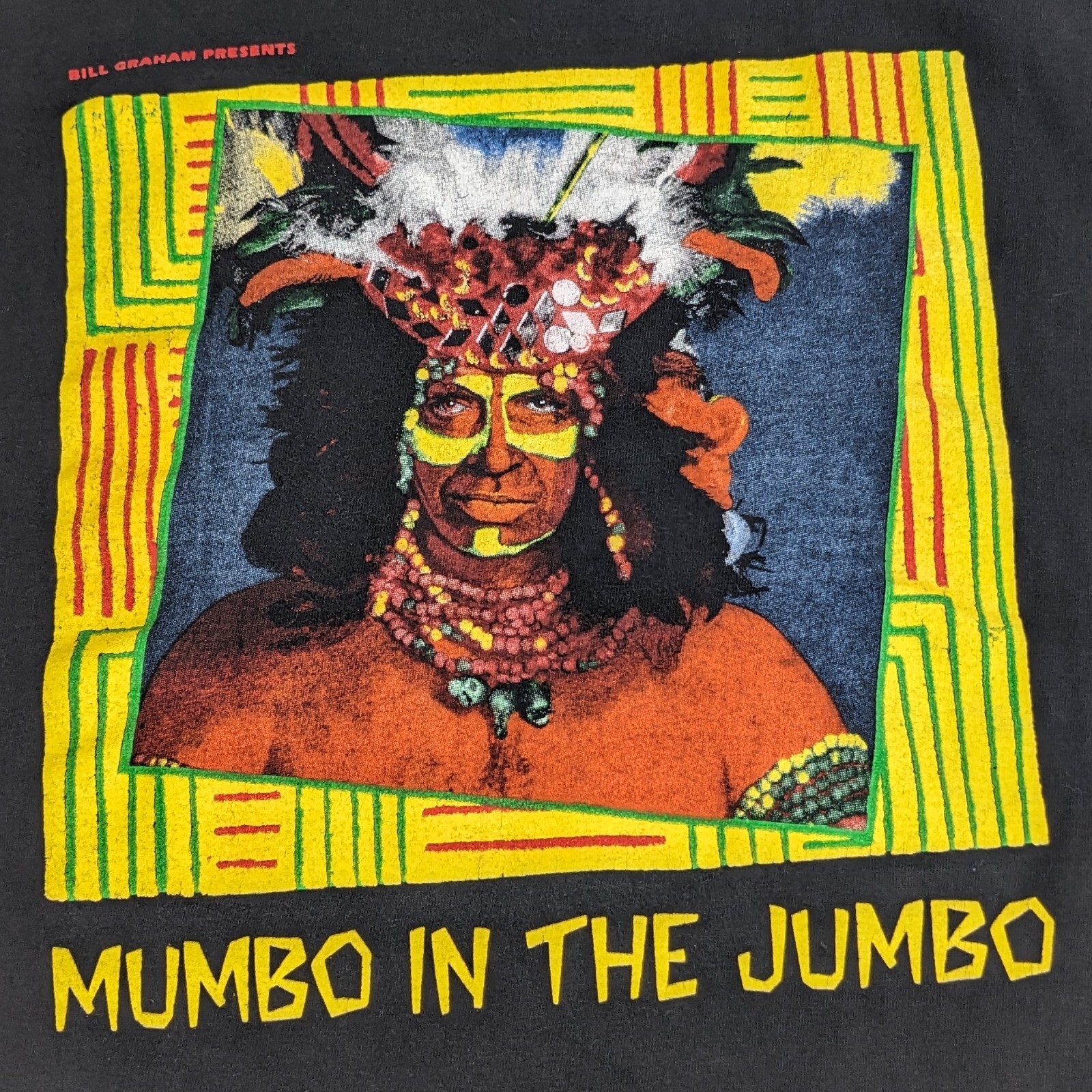 Vtg 1990-91 Grateful Dead "Mumbo in the Jumbo" T-shirt Men's Large* Single Sitch gallery