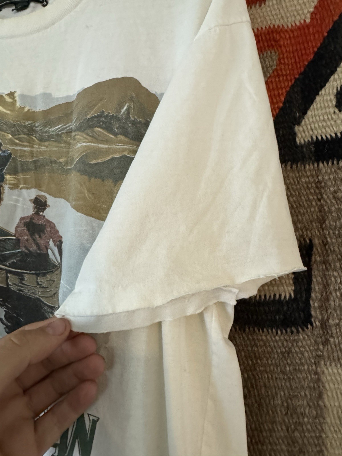 Vintage 1990s 1991 Ralph Lauren Polo Sportsman Calendar Tshirt Size Large Moose gallery