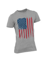Men’s USA Flag American Flag Distressed US Flag Patriotic Shirts For Men