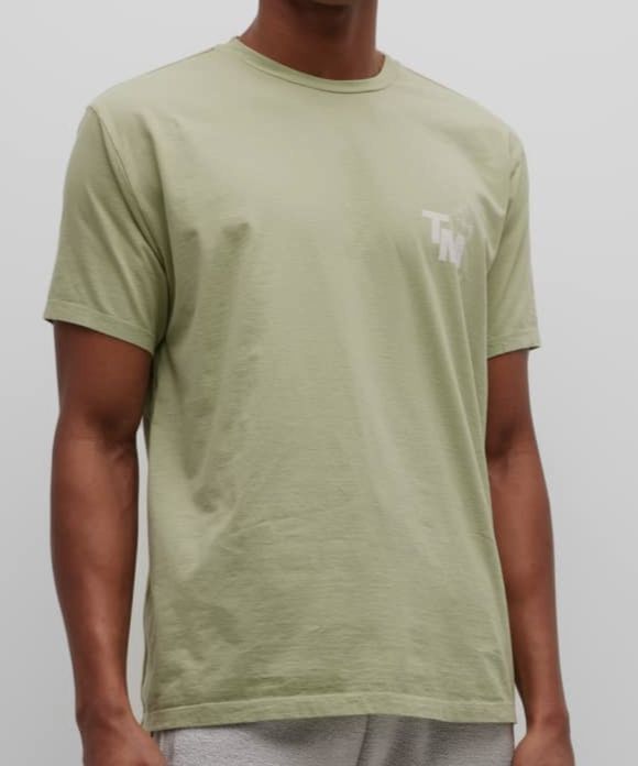 $95 Twenty Montreal Men’s Green Cotton Short-Sleeve Crewneck T-Shirt Size L