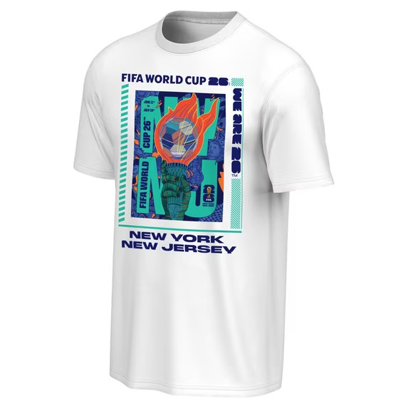 FIFA 2026 World Cup Host Cities T-Shirt Official! S, M, L, XL, 2XL gallery