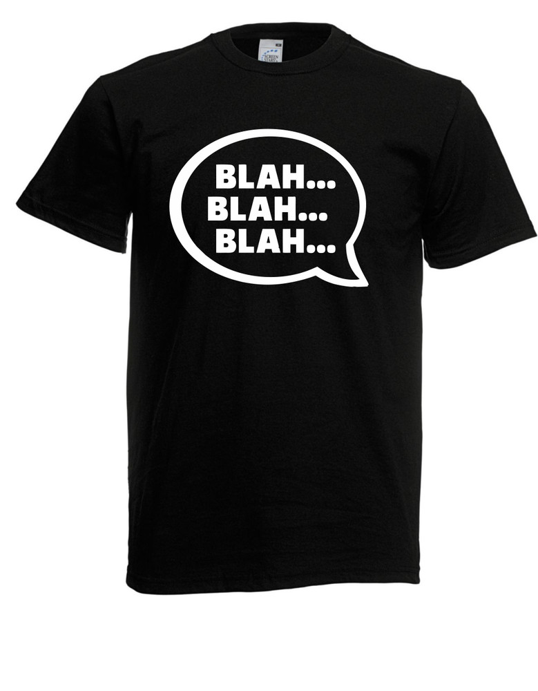 Herren T-Shirt l Bla Bla Bla l Größe bis 5XL