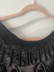 Affliction Y2K Black Night Four Horsemen / Nazgûl Goth Distressed Graphic Tee L