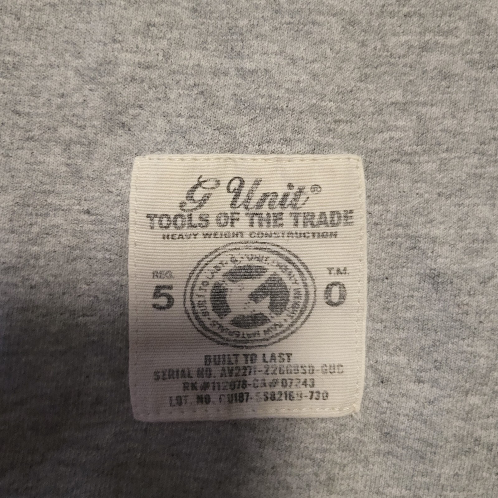Vtg Y2K G Unit Tools Of The Trade T Shirt 50 Cent Heavy Weight *No Tag, Sz LG ? gallery