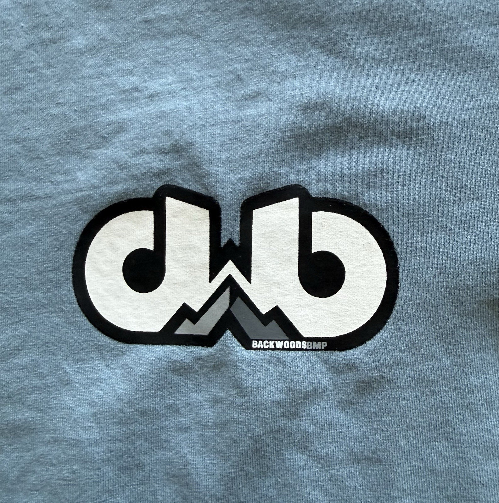 Backwoods Snowmobile Mountainside Performance BMP T Shirt Sz XL Maine Blue Tee gallery