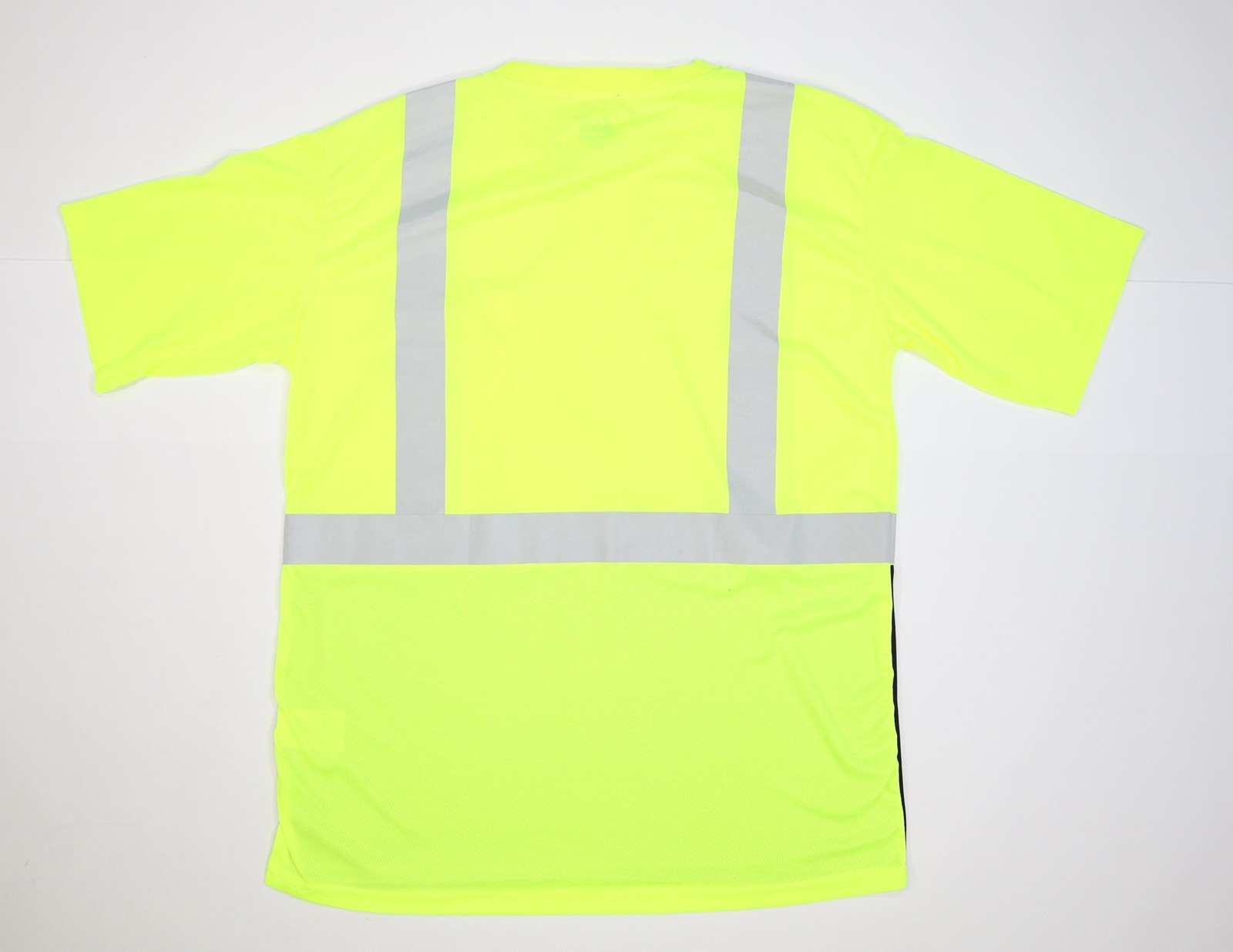 GSS Safety Shirt Mens 2XLT Tall Yellow Black Hi Vis Reflective ANSI Class 2 gallery