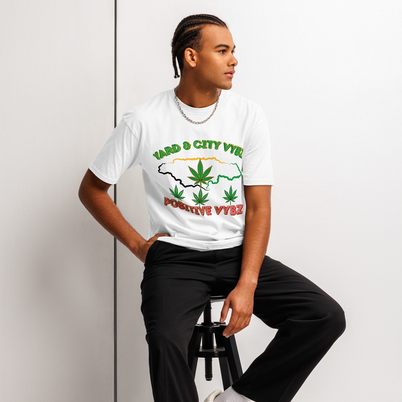 Yard & City Vybz Cotton Heritage MC1082 I Men's Premium Short Sleeve Tee gallery