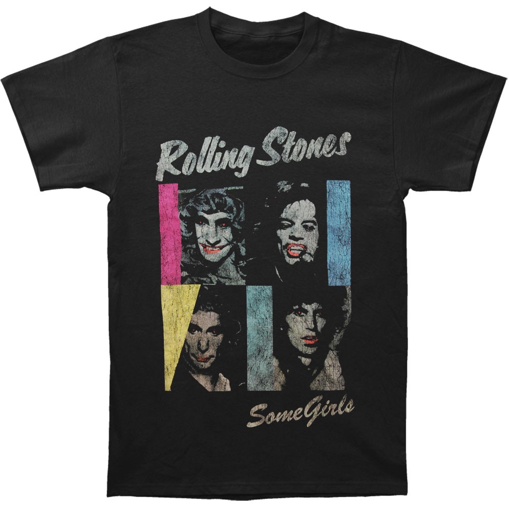Men’s Rolling Stones Some Girls T-shirt Small Black
