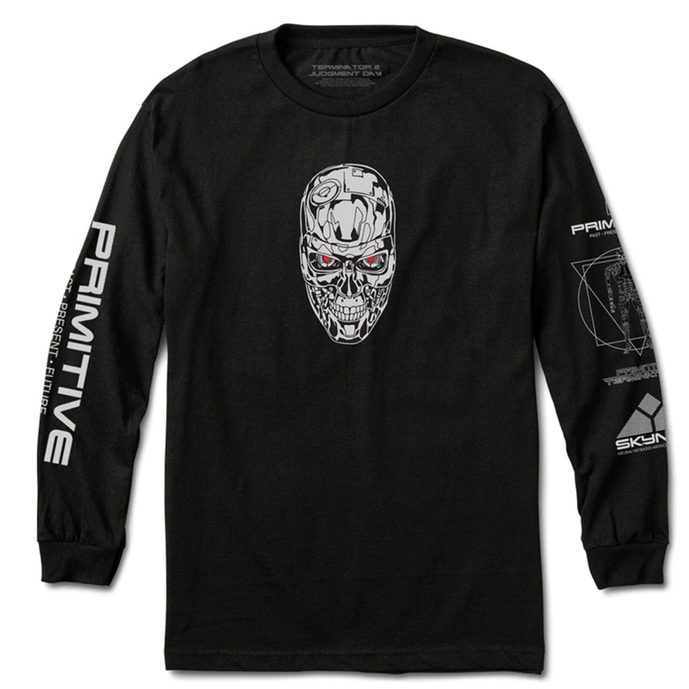 Primitive Skynet Terminator 2 Long Sleeve T-Shirt Mens – NWT