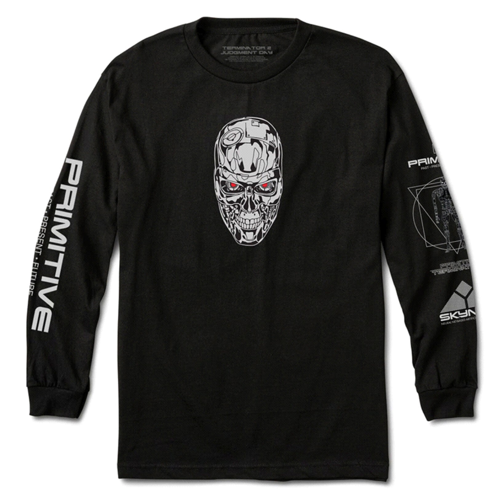 Primitive Skynet Terminator 2 Long Sleeve T-Shirt Mens – NWT