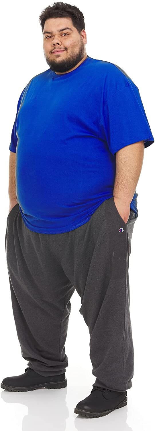 BILLIONHATS 4 Pack T-Shirts - Size 7X - Plus Size Men's Solid Colors Cotton gallery